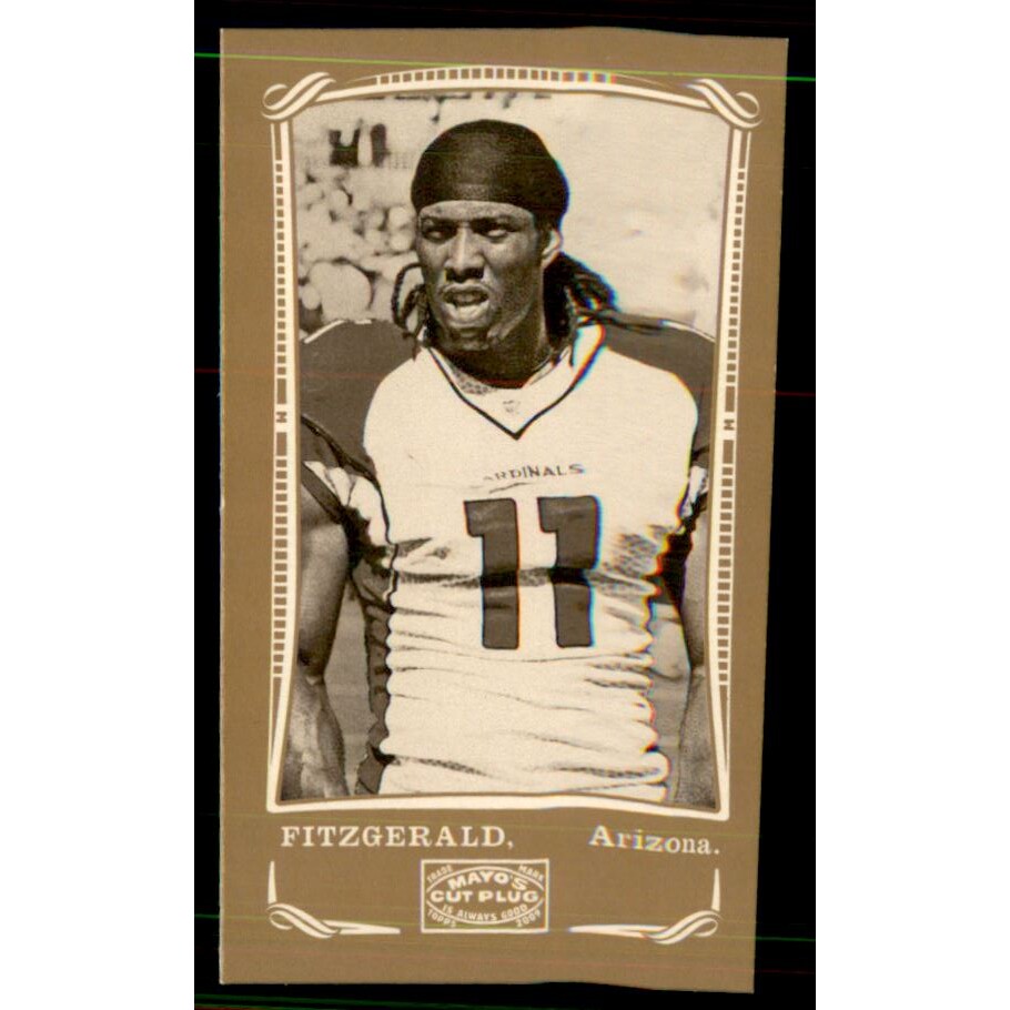 2009 Topps Mayo Mini Gold #162 Larry Fitzgerald 2009 Topps Mayo Mini Gold #162 Larry Fitzgerald
