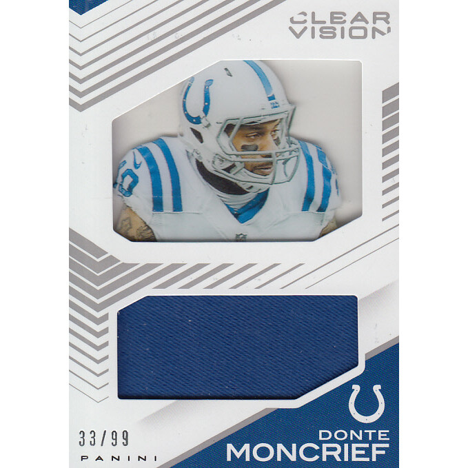 2015 Panini Clear Vision Jerseys #11 Donte Moncrief/99