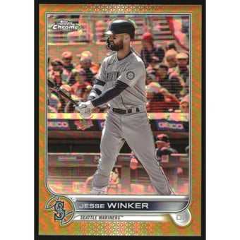 2022 Topps Chrome Update Gold Refractors #USC17 Jesse Winker