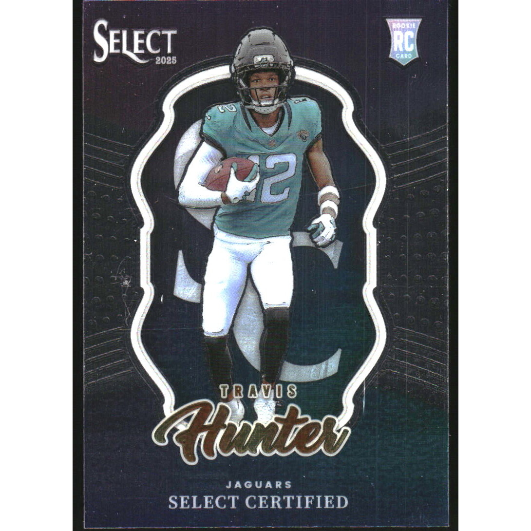 2025 Select Select Certified Rookies #1 Travis Hunter