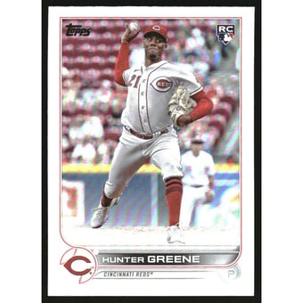 2022 Topps Update Rainbow Foil #US160 Hunter Greene