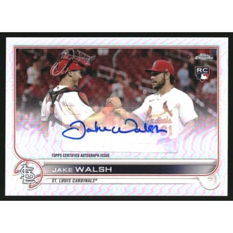 2022 Topps Chrome Update Autographs #ACJWA Jake Walsh