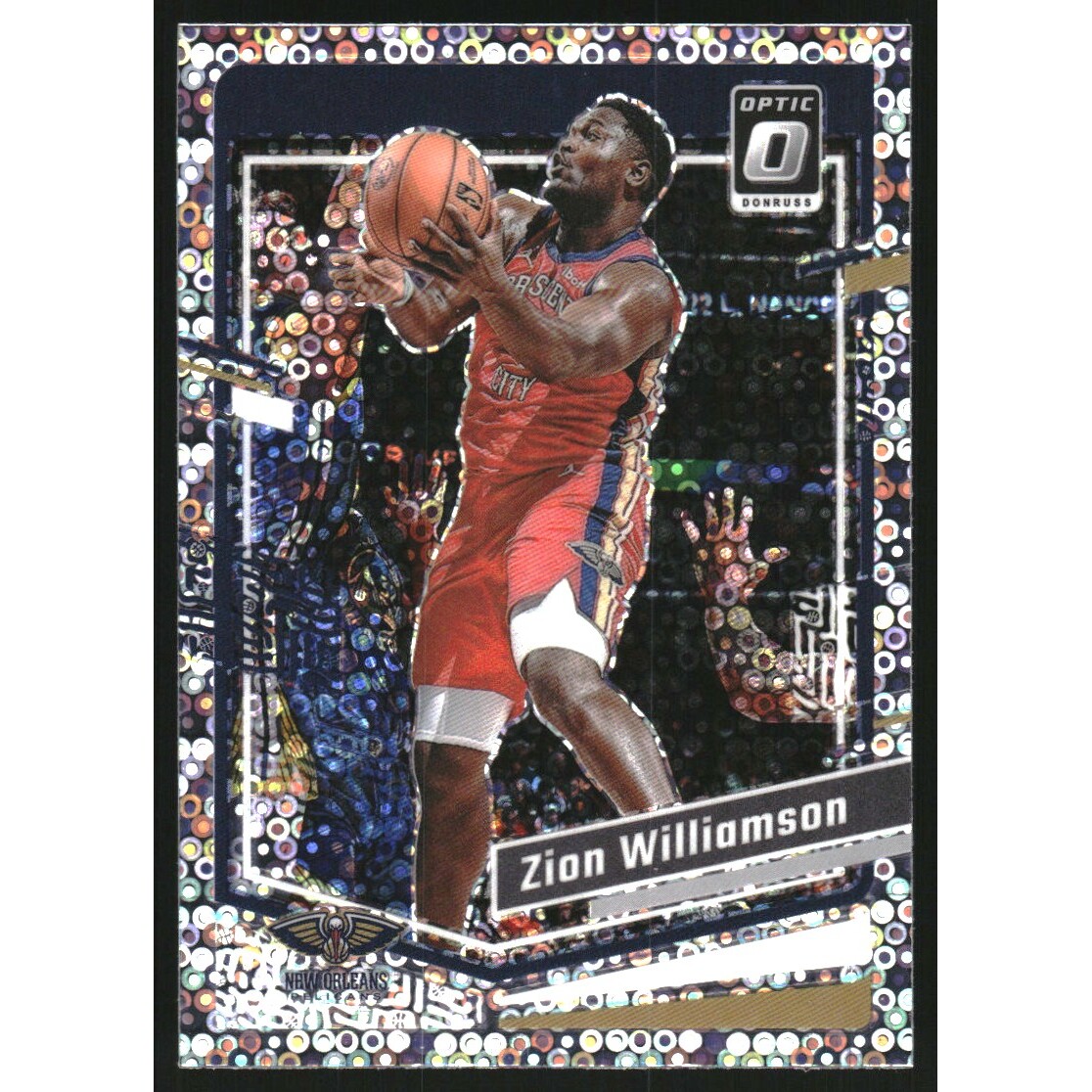 2023-24 Donruss Optic Fast Break Holo #35 Zion Williamson 2023-24 Donruss Optic Fast Break Holo #35 Zion Williamson