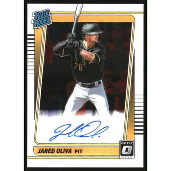 2021 Donruss Optic Rated Rookies Signatures #60 Jared Oliva