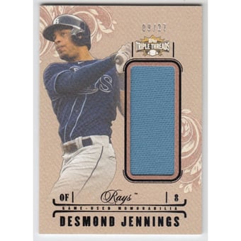 2014 Topps Triple Threads Unity Relics Sepia #UJRDJ Desmond Jennings