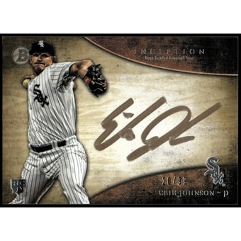 2014 Bowman Inception Rookie Autographs Gold #RAEJ Erik Johnson