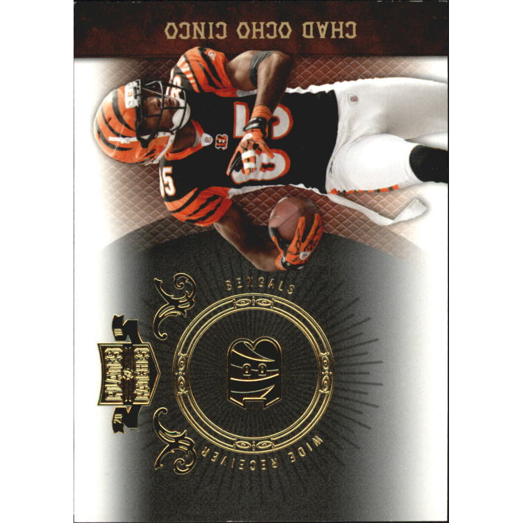 2010 Panini Plates and Patches Gold #21 Chad Ochocinco. rookie card picture