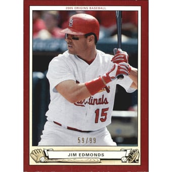 2005 Origins Red #1 Jim Edmonds