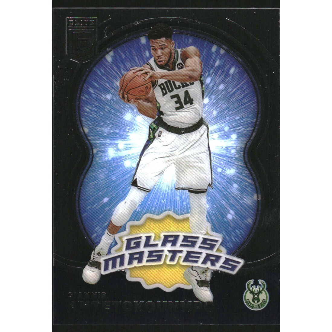 2022-23 Elite Glass Masters #6 Giannis Antetokounmpo