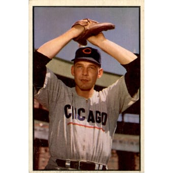1953 Bowman Color #71 Paul Minner