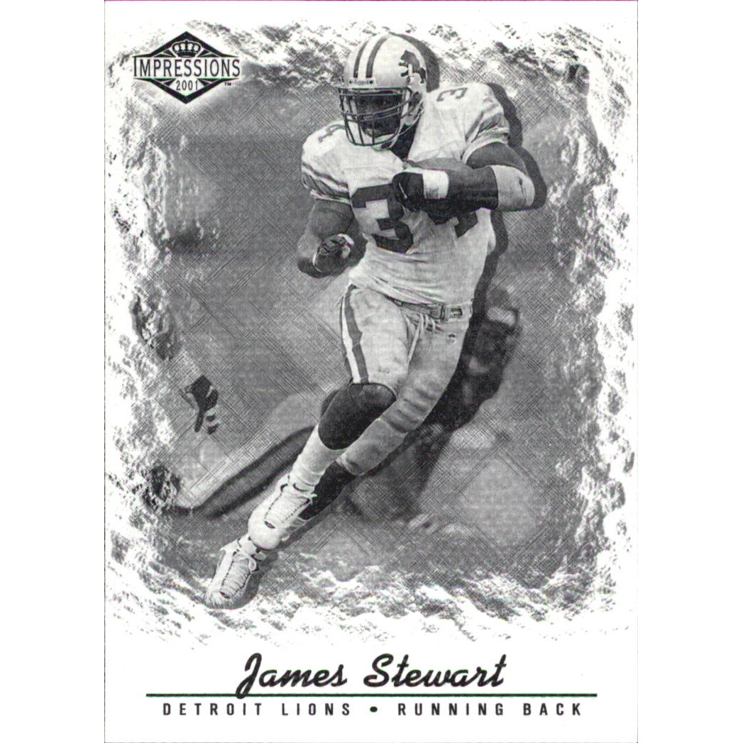 2001 Pacific Impressions Shadow #48 James Stewart