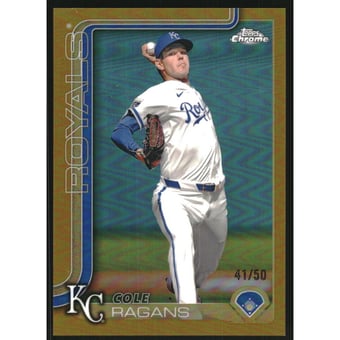 2025 Topps Chrome Gold Refractors #52 Lane Thomas