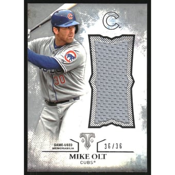 2015 Topps Triple Threads Unity Relics #UJRMOL Mike Olt