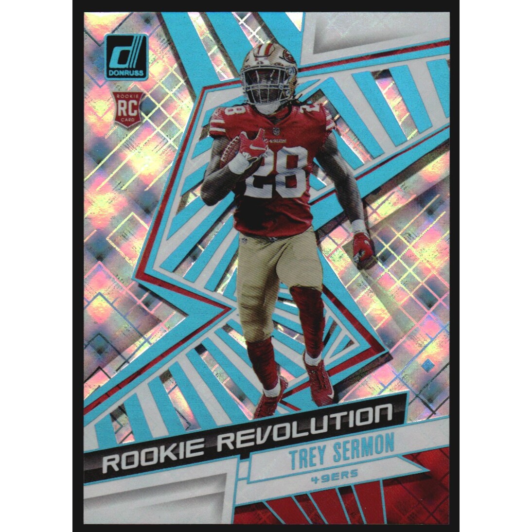 2021 Donruss Rookie Revolution Cosmic #26 Trey Sermon