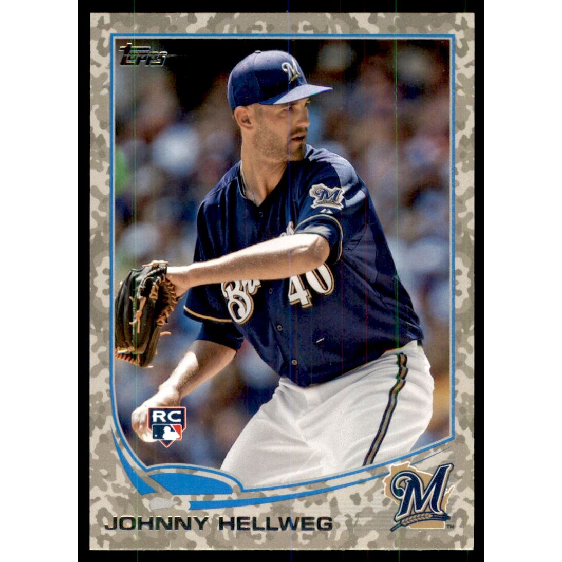 2013 Topps Update Camo #US19 Johnny Hellweg. rookie card picture
