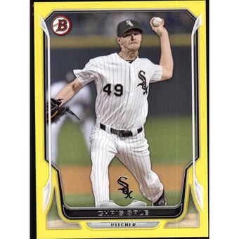 2014 Bowman Yellow #121 Chris Sale