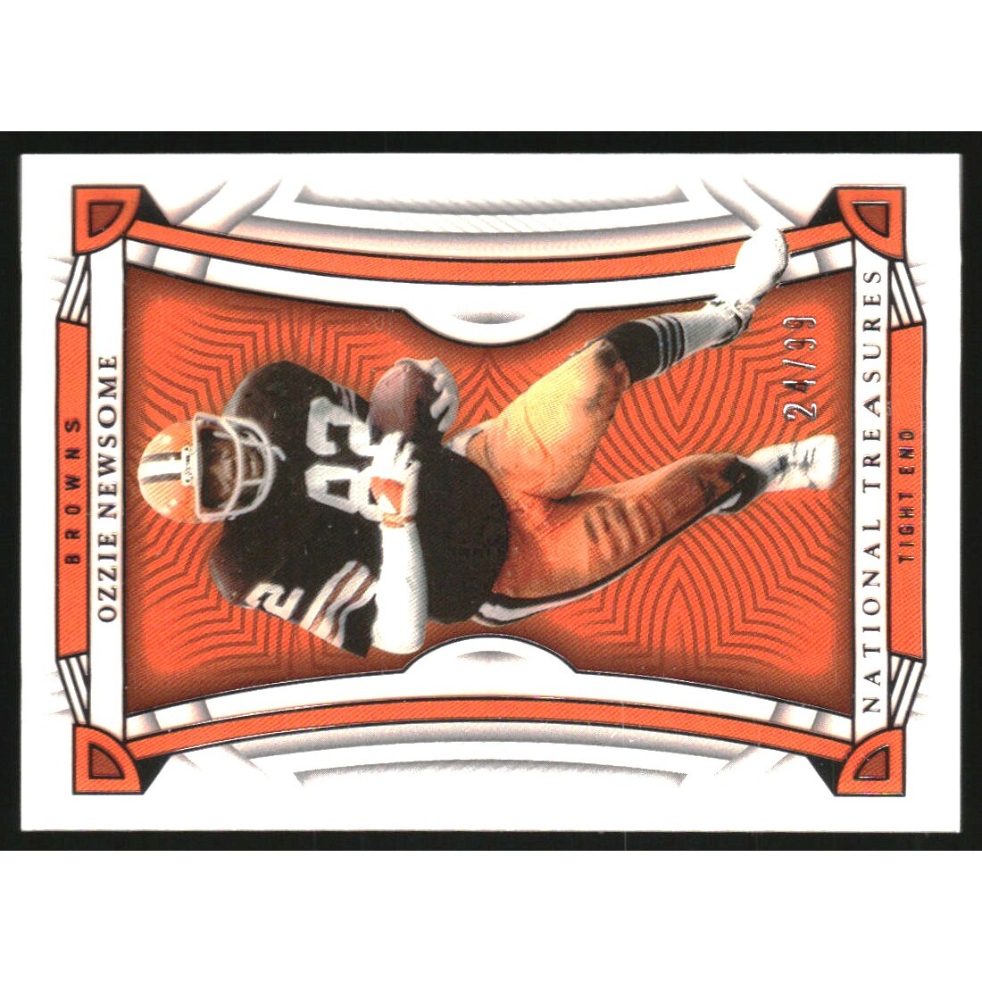 2022 Panini National Treasures #33 Ozzie Newsome. rookie card picture