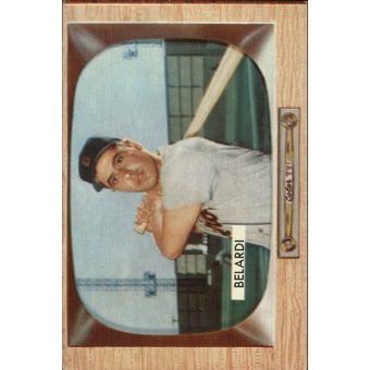 1955 Bowman #36 Wayne Belardi RC