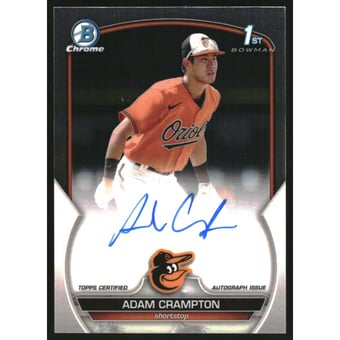 2023 Bowman Chrome Prospect Autographs #CPACAN Adam Crampton