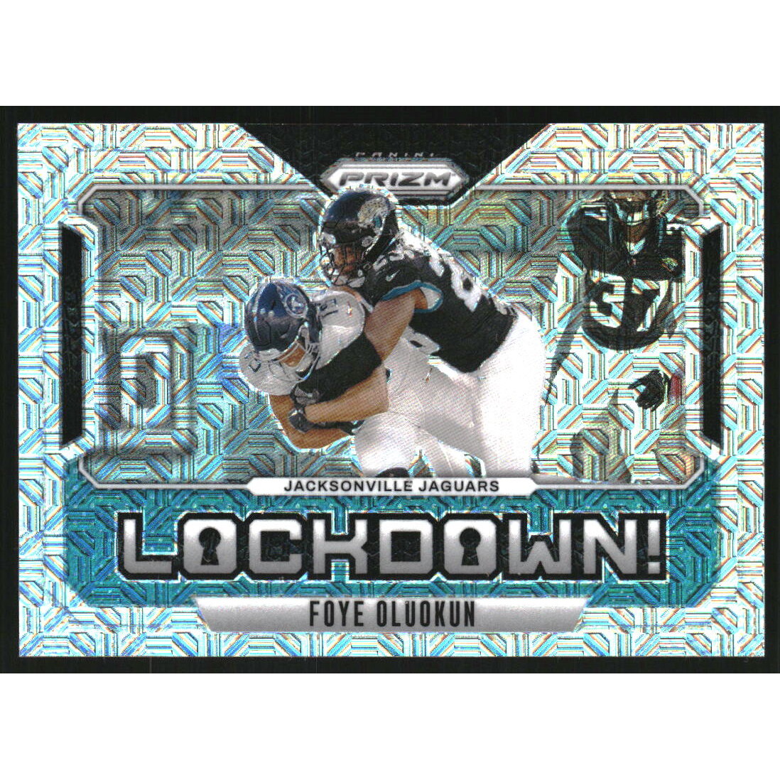 2024 Panini Prizm Lockdown! Prizms Mojo #12 Foye Oluokun