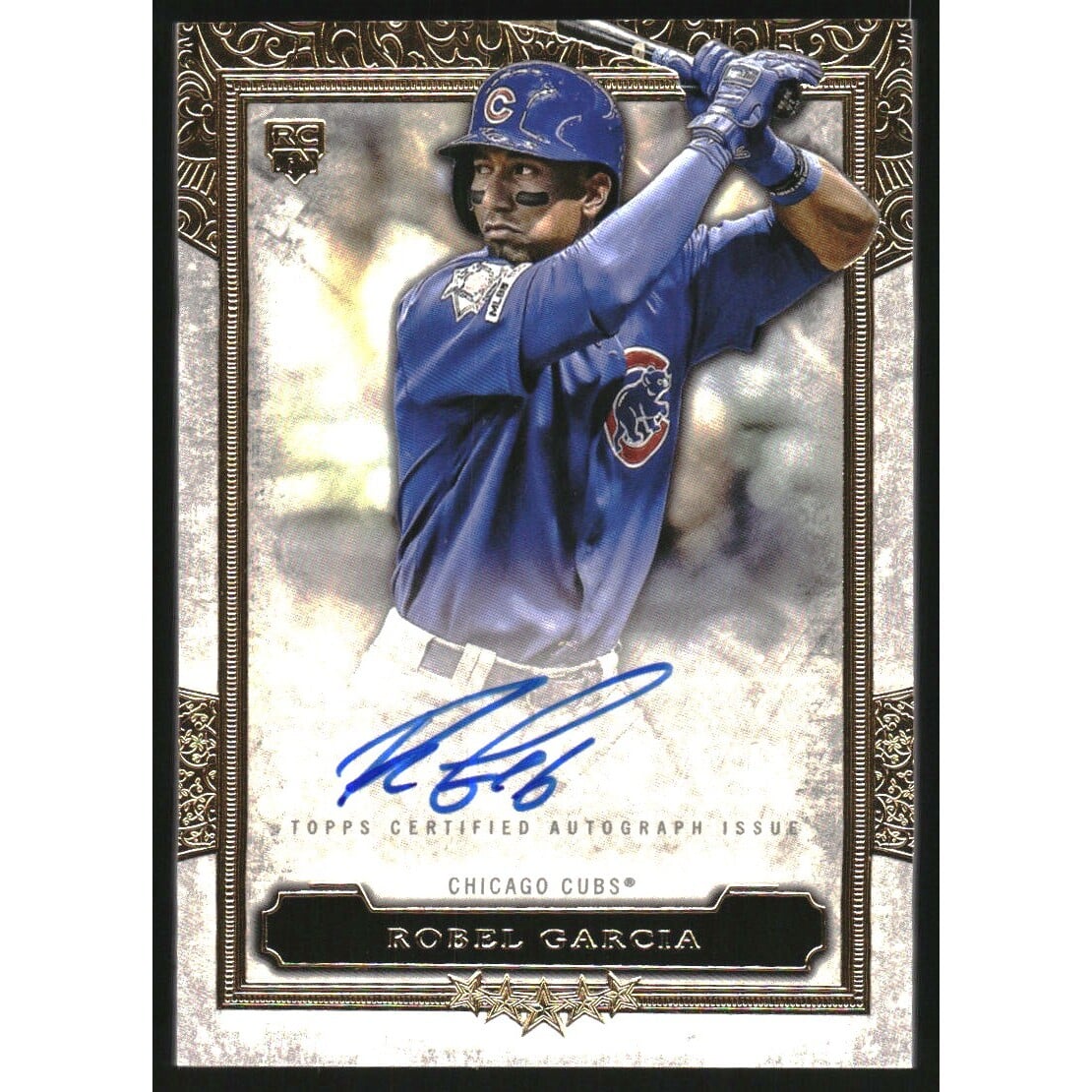 2020 Topps Five Star Autographs #FSARG Robel Garcia RC. rookie card picture