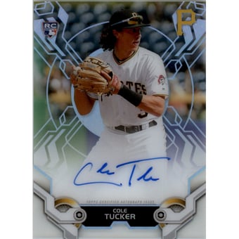 2019 Topps High Tek Autographs #HTACT Cole Tucker