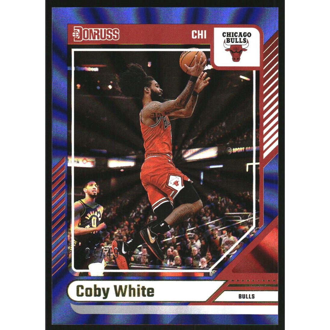 2024-25 Donruss Holo Blue Laser #17 Coby White