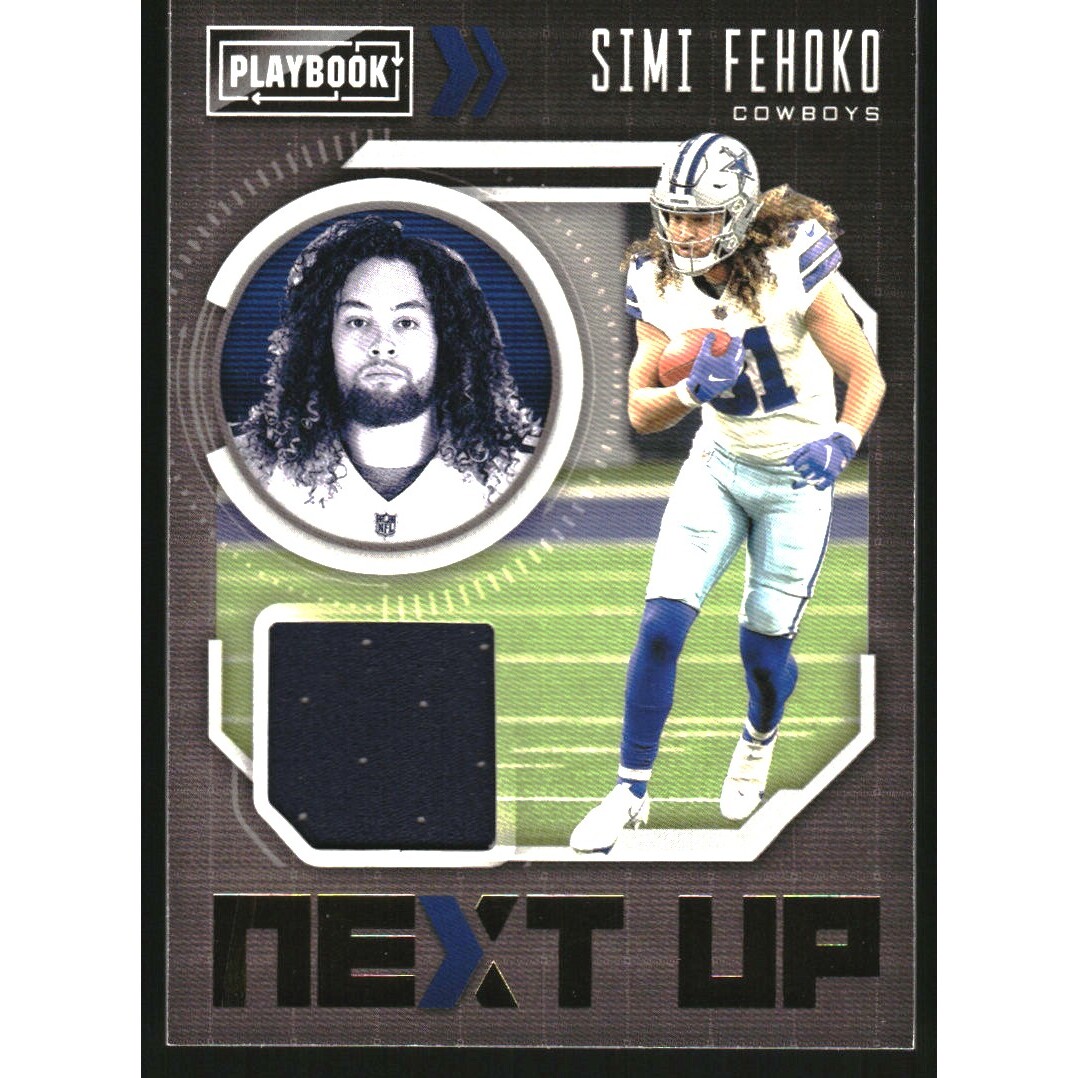 2021 Panini Playbook Next Up Jerseys #34 Simi Fehoko