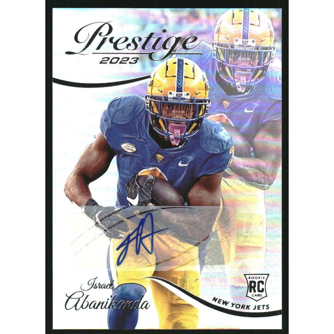 2023 Prestige Xtra Points Signatures Premium #341 Israel Abanikanda