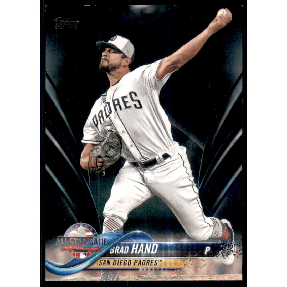 2018 Topps Update Black #US70 Brad Hand AS. rookie card picture