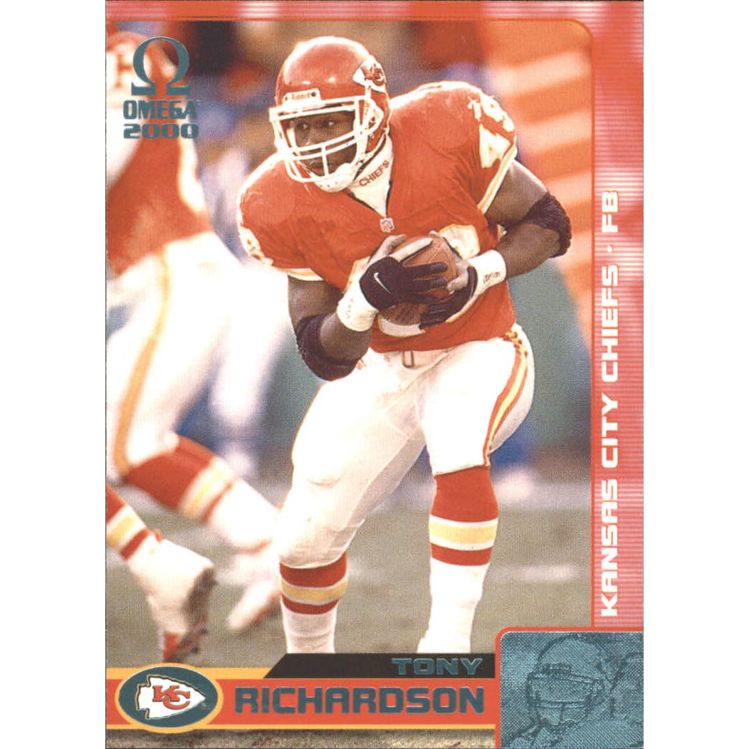 2000 Pacific Omega Platinum Blue #71 Tony Richardson