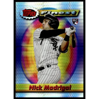 2021 Finest Flashbacks Prism Refractors #135 Nick Madrigal