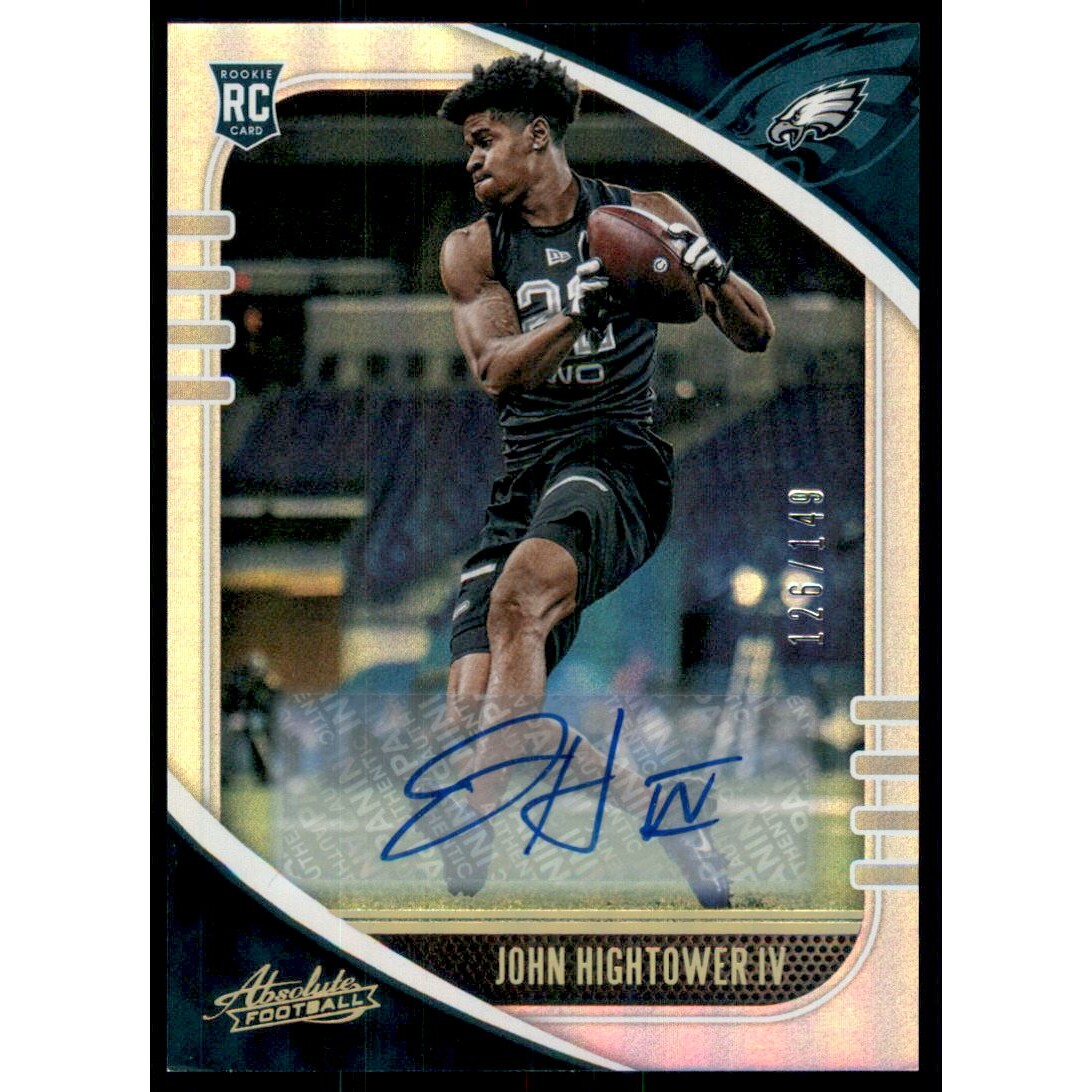 2020 Absolute Signature Rookies Spectrum #160 John Hightower IV/149