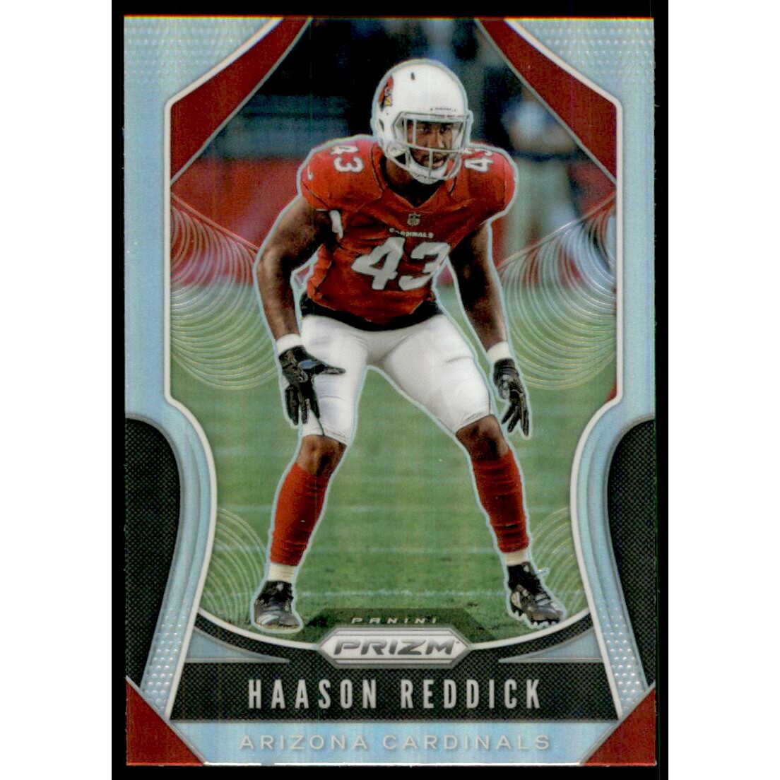 2019 Panini Prizm Prizms #237 Haason Reddick. rookie card picture