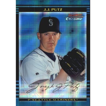 2002 Bowman Chrome X-Fractors #383 J.J. Putz