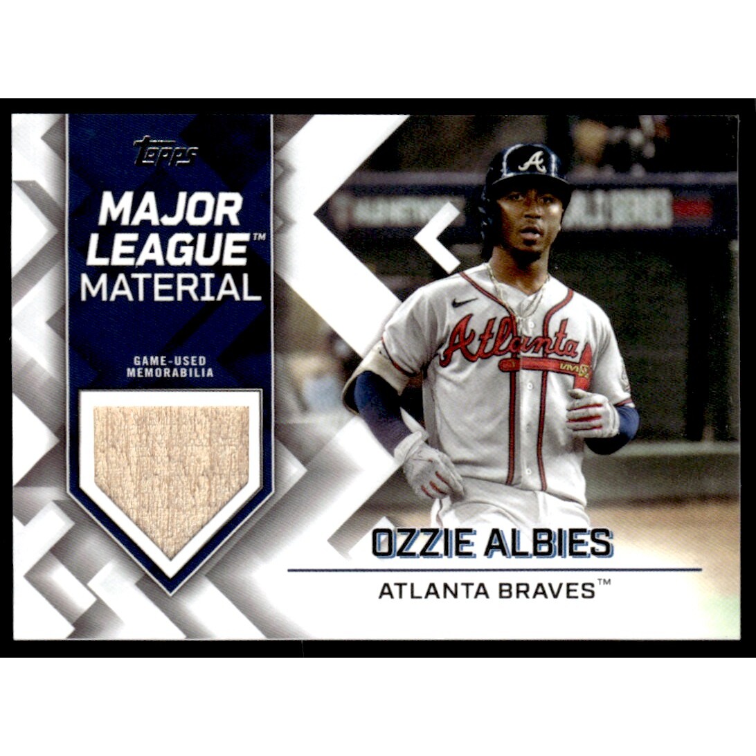 2022 Topps Major League Materials #MLMOA Ozzie Albies S2