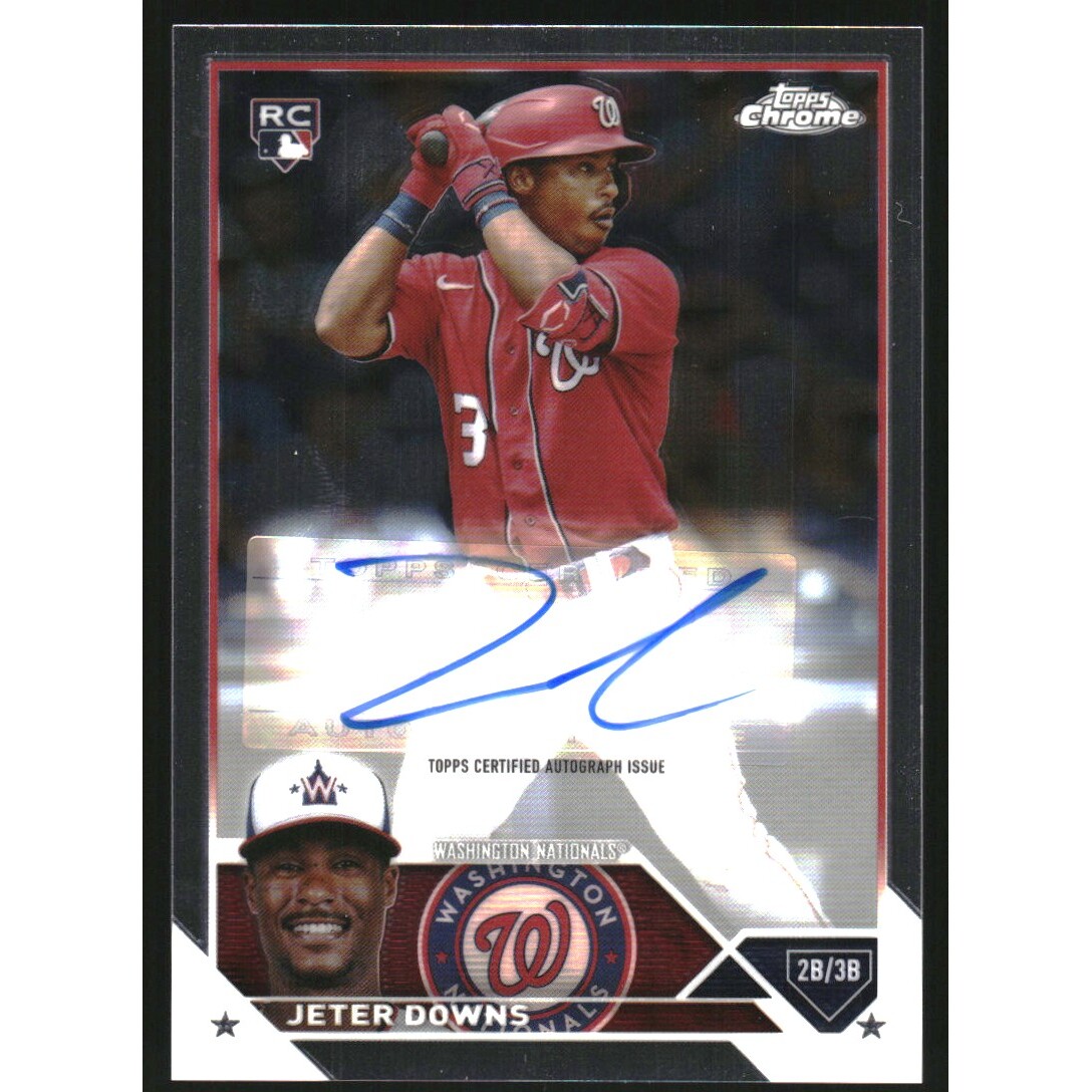 2023 Topps Chrome Update Autographs #ACJDO Jeter Downs