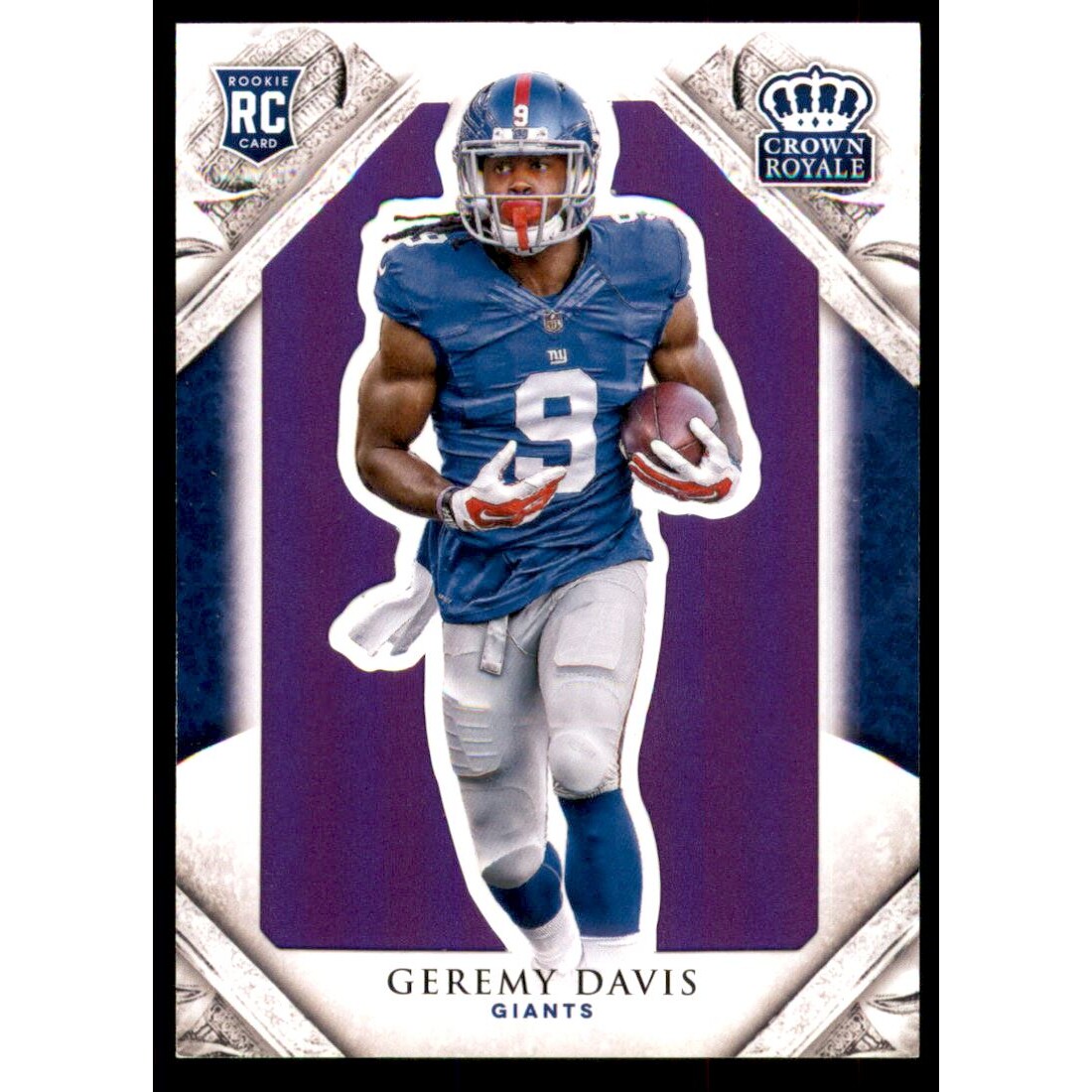 2015 Crown Royale Purple #140 Geremy Davis