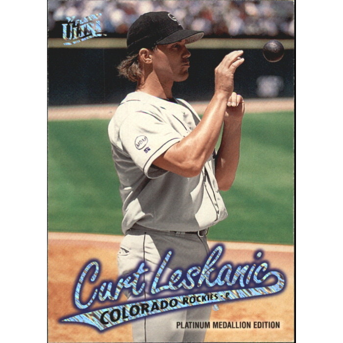 1997 Ultra Platinum Medallion #186 Curt Leskanic
