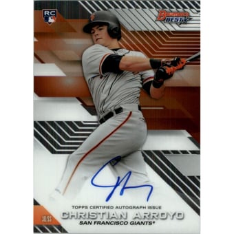 2017 Bowman's Best Best of '17 Autographs #B17CA Christian Arroyo