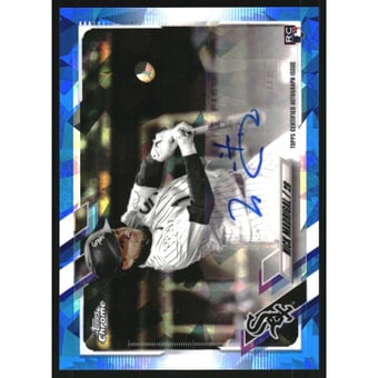 2021 Topps Chrome Sapphire Rookie Autographs #RANM Nick Madrigal
