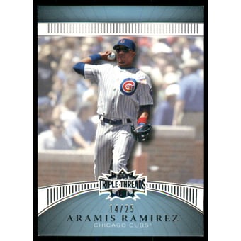 2010 Topps Triple Threads Sapphire #113 Aramis Ramirez