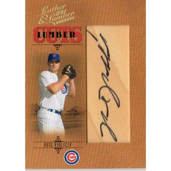 2005 Leather and Lumber Signatures Lumber Cuts #170 Russ Rohlicek