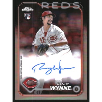 2024 Topps Chrome Rookie Autographs Refractors #RARW Randy Wynne