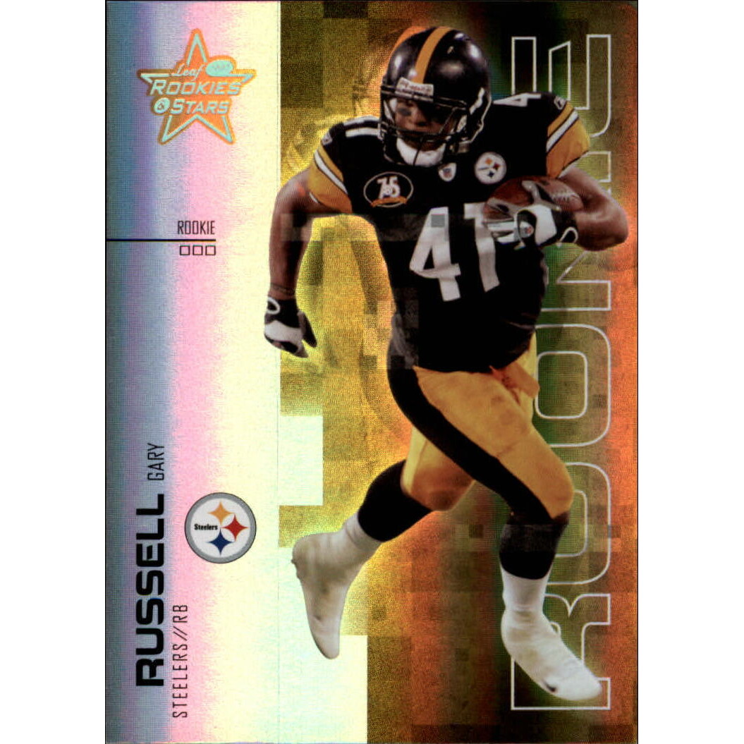 2007 Leaf Rookies and Stars Silver Holofoil #144 Gary Russell