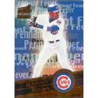 2000 Aurora Pennant Fever Copper #7 Sammy Sosa