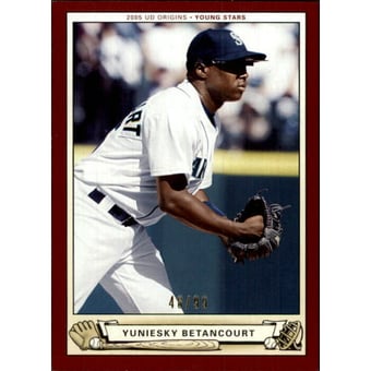 2005 Origins Red #216 Yuniesky Betancourt YS