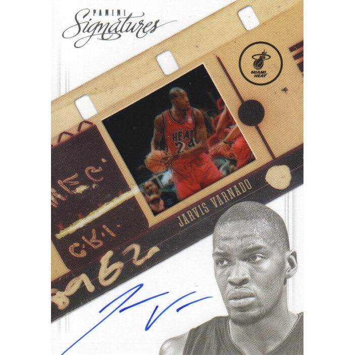2012-13 Panini Signatures Film Autographs #108 Jarvis Varnado
