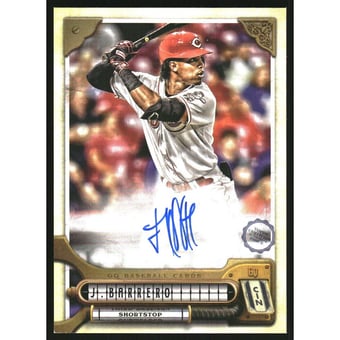 2022 Topps Gypsy Queen Photo Variation Autographs #IVAJB Jose Barrero