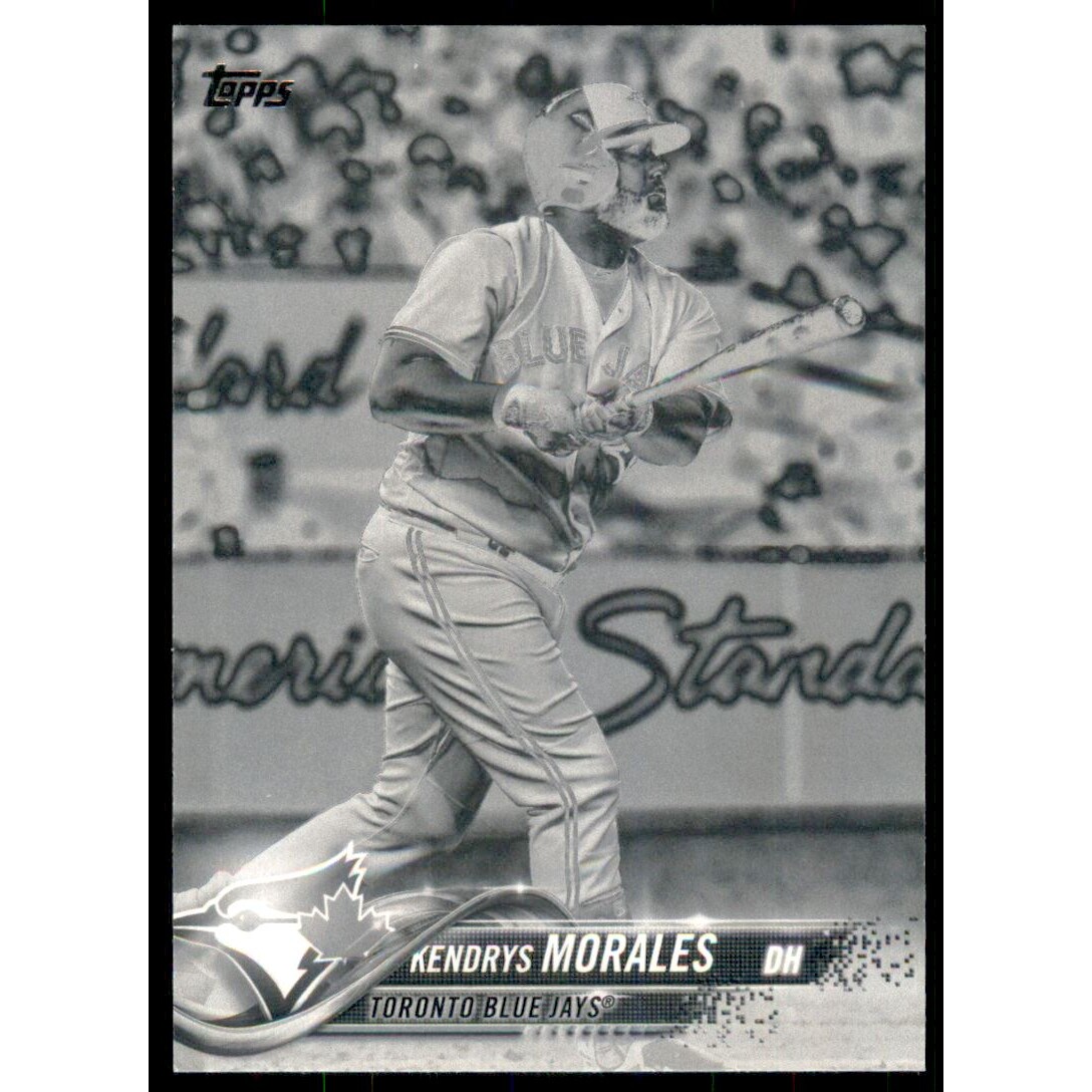 2018 Topps Black and White Negative #117 Kendrys Morales